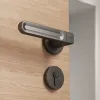 Haobao magnetic door lock, minimalist indoor bedroom, silent room door lock, modern and simple bathroom, household door handle Specification image